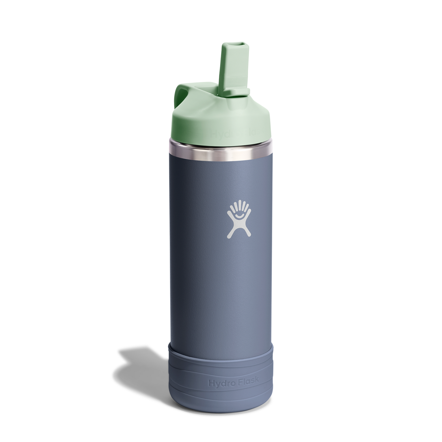 18oz (532mL) Kids Bottle with Straw Lid and Boot