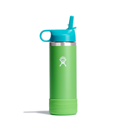 18oz (532mL) Kids Bottle with Straw Lid and Boot