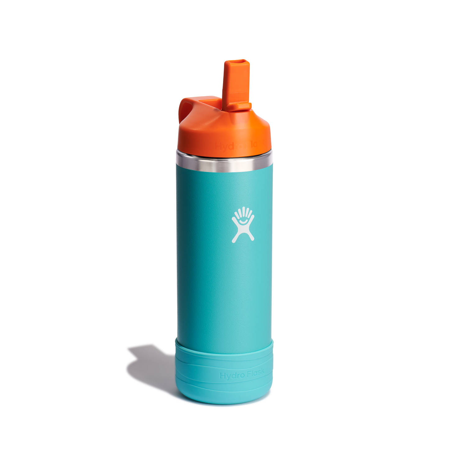 18oz (532mL) Kids Bottle with Straw Lid and Boot