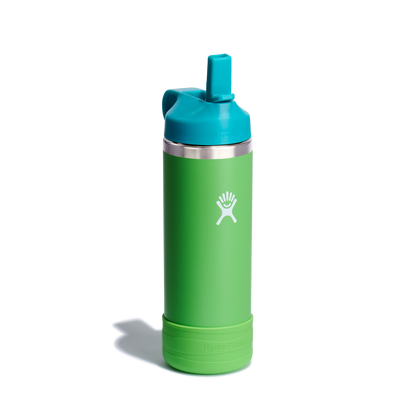 18oz (532mL) Kids Bottle with Straw Lid and Boot