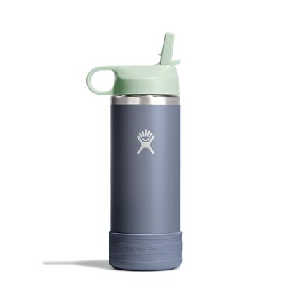 18oz (532mL) Kids Bottle with Straw Lid and Boot