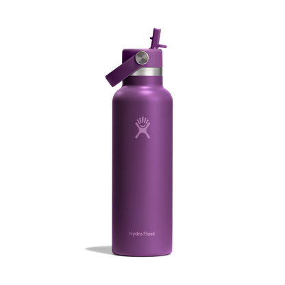 21oz (621mL) Standard Mouth Flex Straw Cap