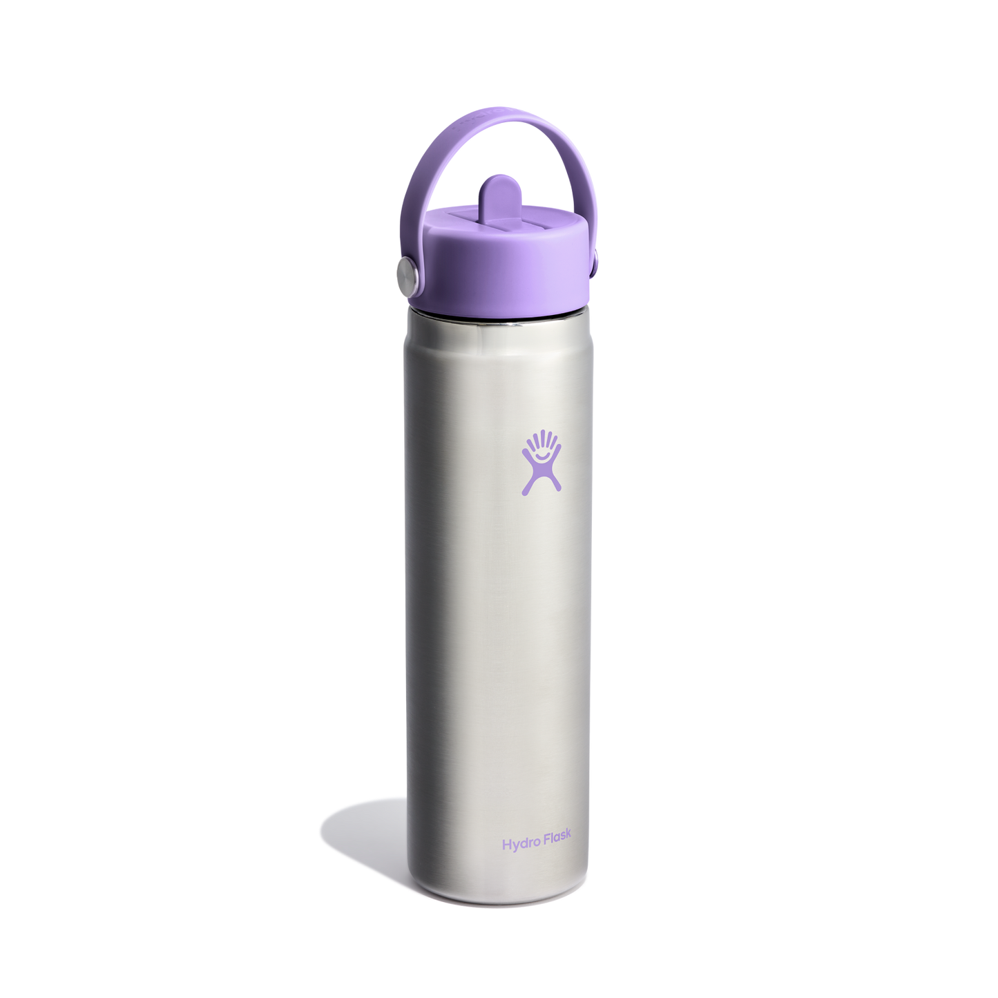 24oz (709mL) Wide Mouth with Flex Straw Cap - Stainless Steel