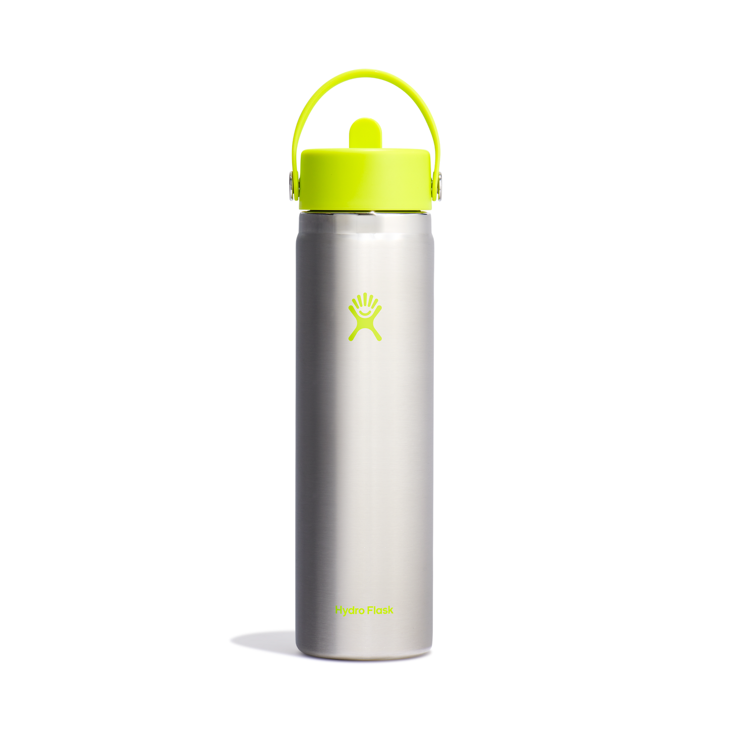 24oz (709mL) Wide Mouth with Flex Straw Cap - Stainless Steel