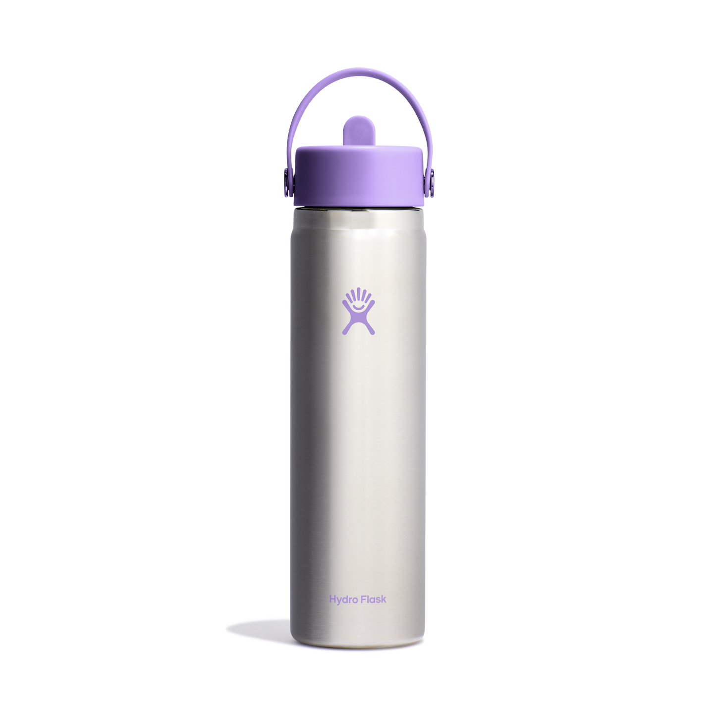 24oz (709mL) Wide Mouth with Flex Straw Cap - Stainless Steel