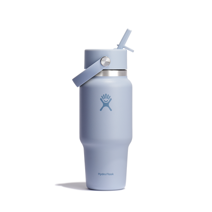 24oz (709mL) Wide Mouth Flex Straw Travel Bottle