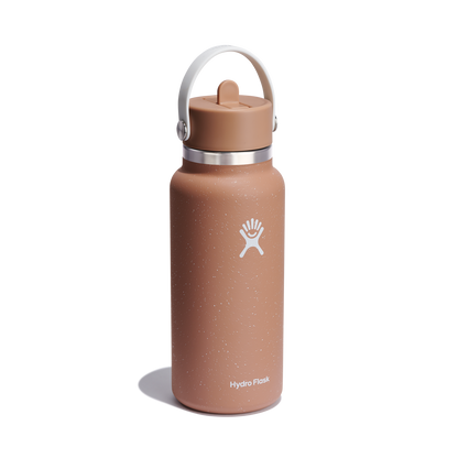 32oz (946mL) Wide Mouth with Flex Straw Cap - Seasalt & Sandy