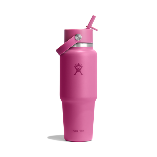 32oz (946mL) Wide Flex Straw Travel Bottle - Tonal