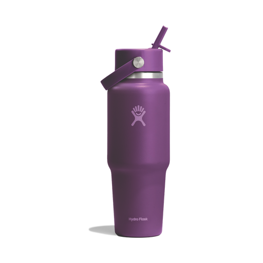 32oz (946mL) Wide Flex Straw Travel Bottle