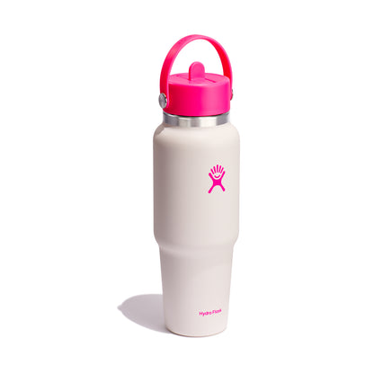 32oz (946mL) Wide Flex Straw Travel Bottle - Neon