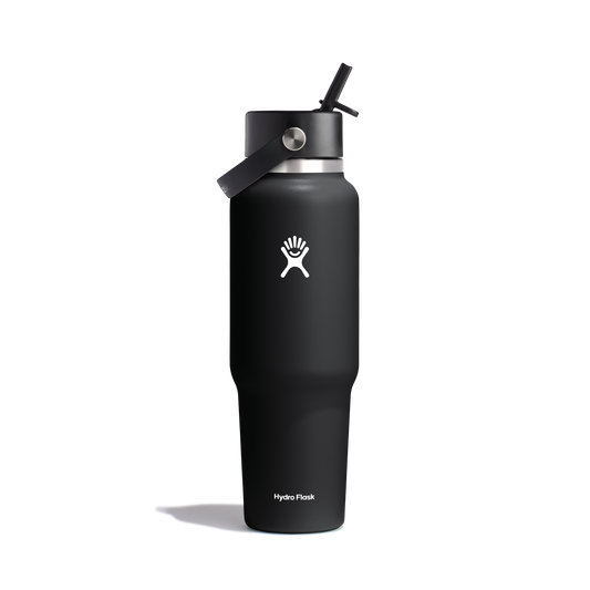 40oz (1.18L) Wide Mouth Flex Straw Travel Bottle