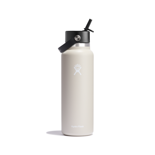 40oz (1.18L) Wide Mouth Flex Straw Cap