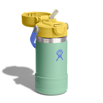12oz (354mL) Kids Wide Mouth Covered Cap And Boot