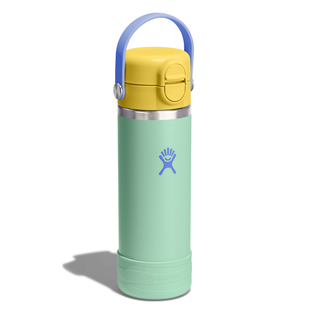 18oz (532mL) Kids Wide Mouth Covered Cap And Boot