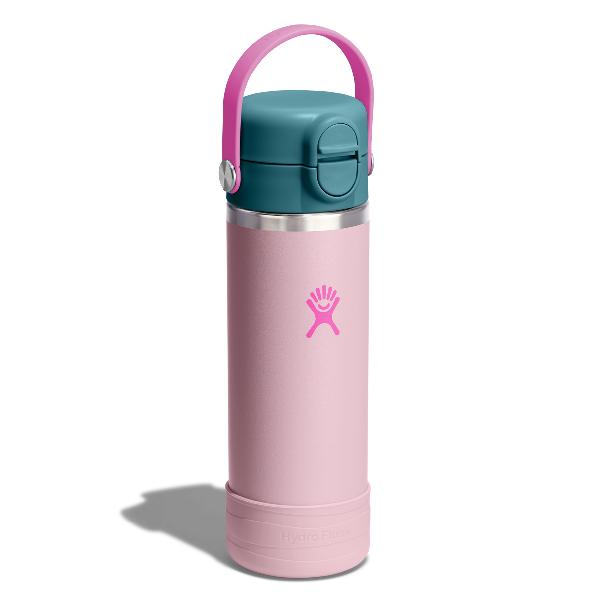 18oz (532mL) Kids Wide Mouth Covered Cap And Boot