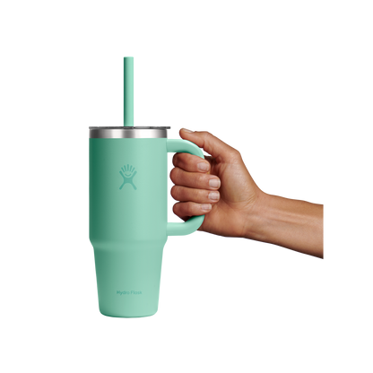 24oz (709mL) Travel Tumbler Clear Lid