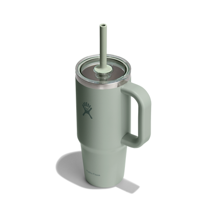 24oz (709mL) Travel Tumbler Clear Lid