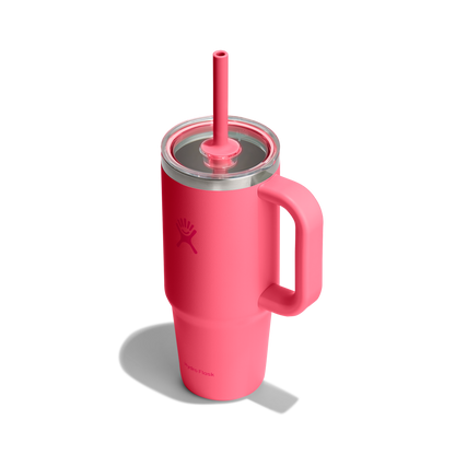 24oz (709mL) Travel Tumbler Clear Lid
