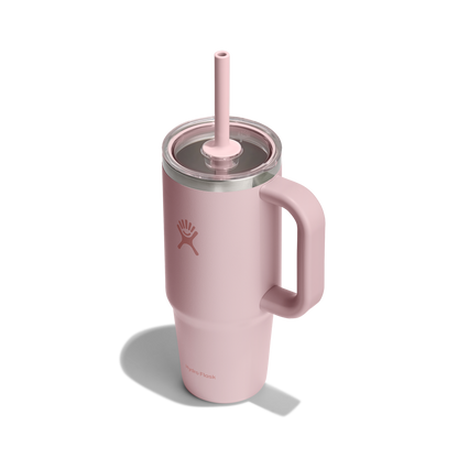 24oz (709mL) Travel Tumbler Clear Lid