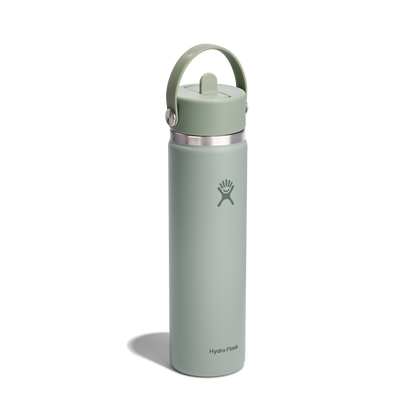 24oz (709mL) Wide Mouth Flex Straw Cap