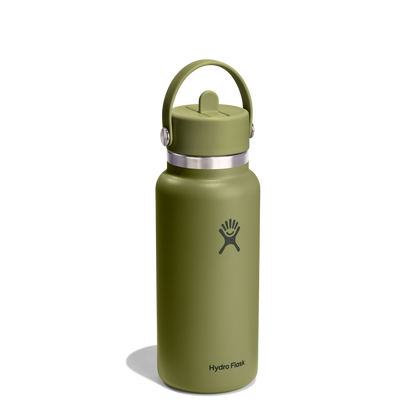 32oz (946mL) Wide Mouth Flex Straw Cap