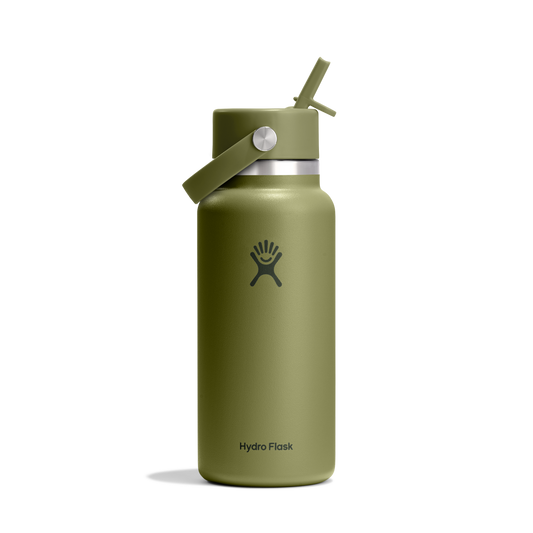 32oz (946mL) Wide Mouth Flex Straw Cap