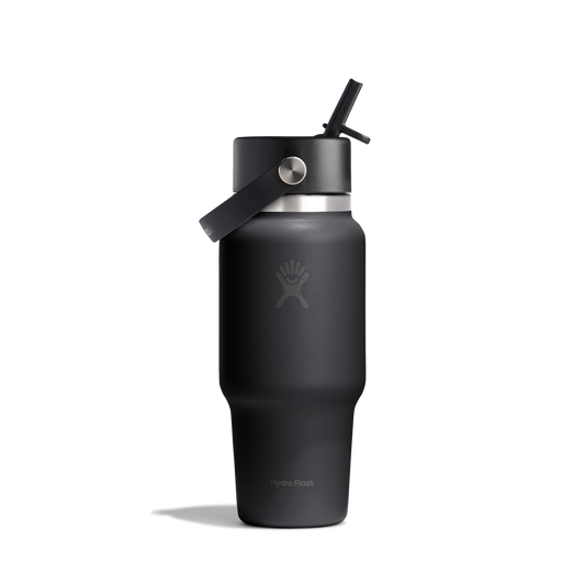 24oz (709mL) Wide Mouth Flex Straw Travel Bottle