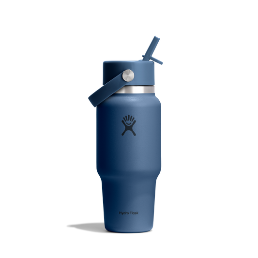 24oz (709mL) Wide Mouth Flex Straw Travel Bottle