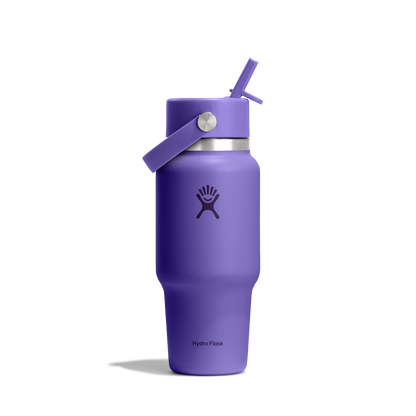 24oz (709mL) Wide Mouth Flex Straw Travel Bottle