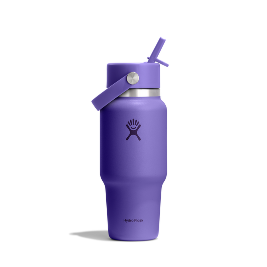 24oz (709mL) Wide Mouth Flex Straw Travel Bottle