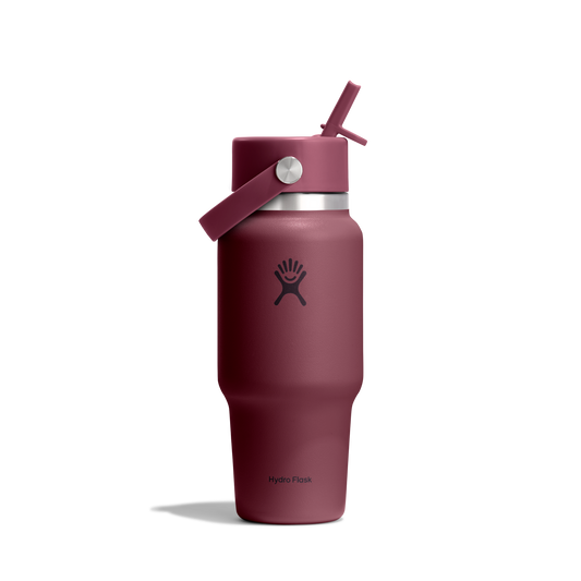24oz (709mL) Wide Mouth Flex Straw Travel Bottle