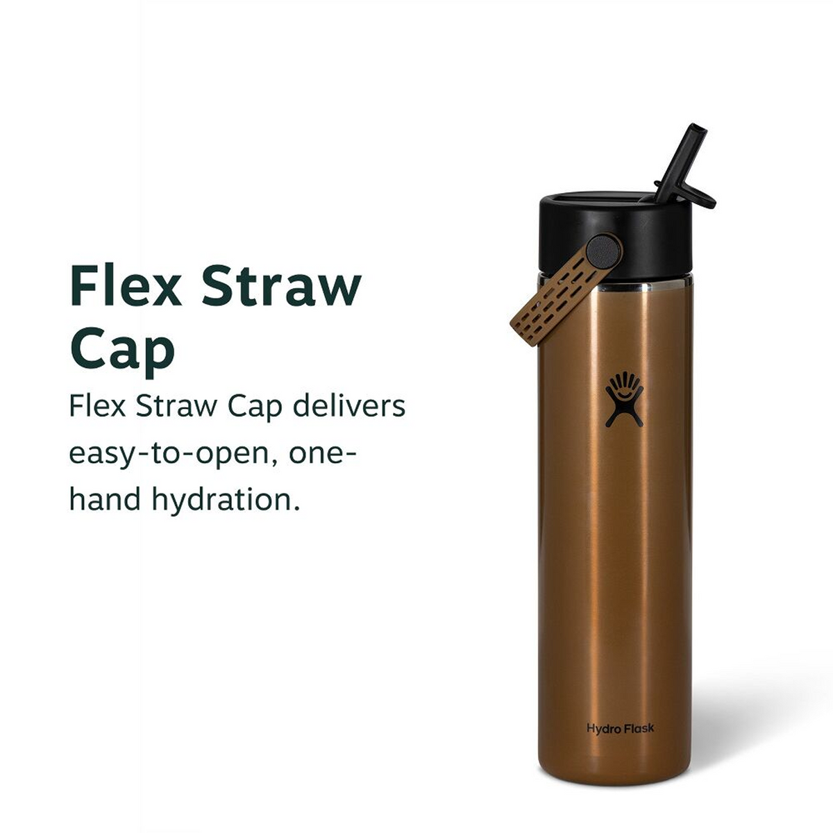 Campcore 24oz (709mL) Lightweight Flex Straw Cap